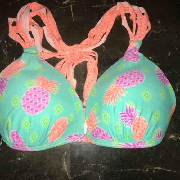 ARIZONA Pineapple Print Junior Bikini Set Swimsuit - Picture 5 of 5